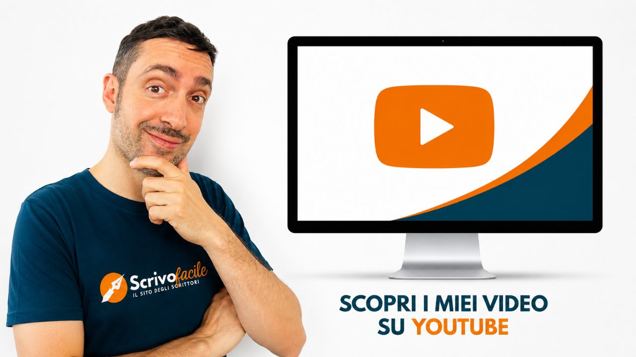 Il canale YouTube di ScrivoFacile: video settimanali sul self-publishing