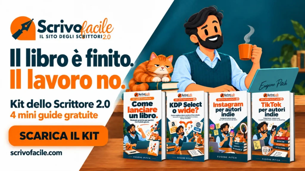 Kit dello Scrittore 2.0: scarica gratis le 4 mini guide